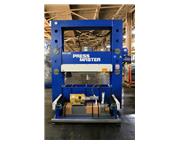 200 Ton 20" Stroke Pressmaster RTP-200 H-FRAME HYDRAULIC PRESS, Roll-In Table Press