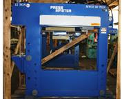 50 Ton 12" Stroke Pressmaster HFBP-50/12-MWH H-FRAME HYDRAULIC PRESS, w/12 Ton Broach