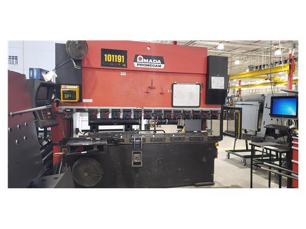 110 Ton x 10' Amada HFB 1003 Hydraulic CNC Press Brake 110 Ton x 10' Amada HFB 1003 Hydraulic CNC Press Brake