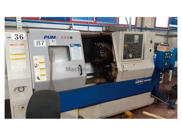 2006 Doosan Daewoo Puma 240C Turning Center 2006 Doosan Daewoo Puma 240C Turning Center