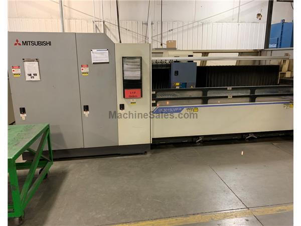 2006 Mitsubishi LVP3015, 5x10, 4000 Watt Co2 Laser 2006 Mitsubishi LVP3015, 5x10, 4000 Watt Co2 Laser