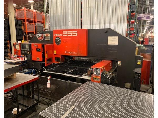 2004 Amada Pega255, 22 Ton, 50" x 50" Travels 2004 Amada Pega255, 22 Ton, 50" x 50" Travels