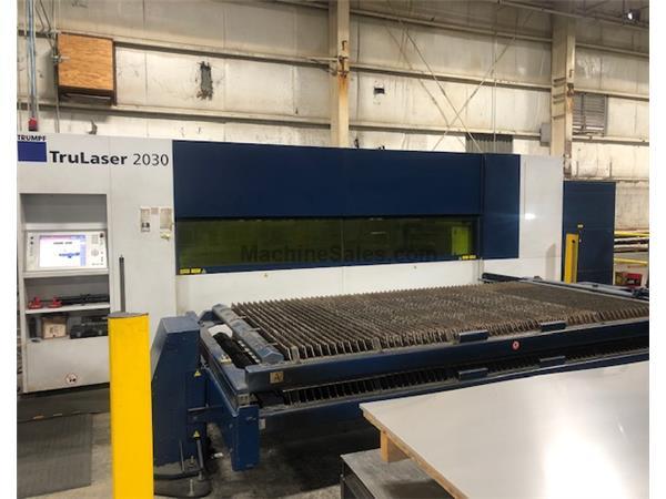 2015 Trumpf Trulaser 2030, 4000 Watt Fiber Laser 2015 Trumpf Trulaser 2030, 4000 Watt Fiber Laser