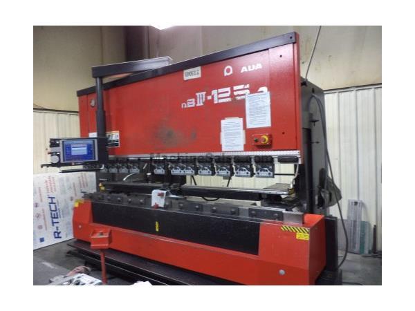 138 TON X 118" AMADA FBDIII123NT "UP-ACTING" CNC PRESS BRAKE