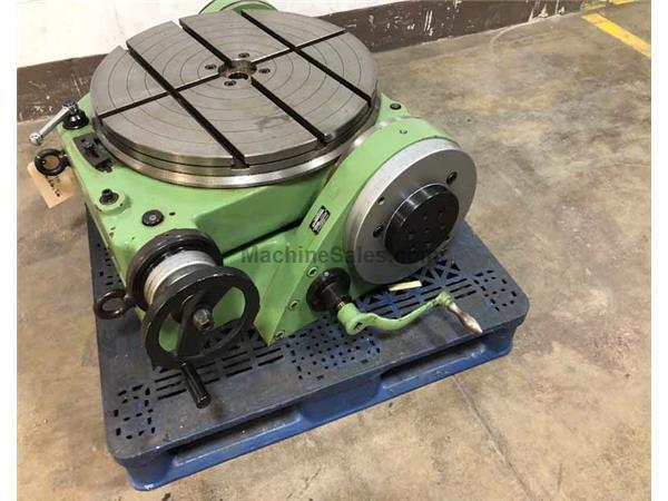24 ¾” WALTERS MODEL R+S 630 PRECISION TILTING ROTARY TABLE 24 ¾” WALTERS MODEL R+S 630 PRECISION TILTING ROTARY TABLE