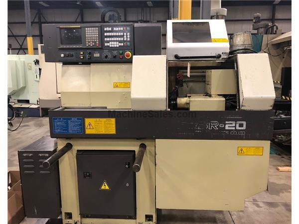 1997 STAR SR-20 SWISS STYLE CNC LATHE, FANUC 16T, 20MM BAR, BARFEED