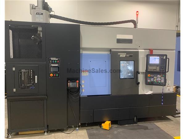 Doosan Lynx 2100 LYA with Gantry Loader and Stacker, New Demo Machine Doosan Lynx 2100 LYA with Gantry Loader and Stacker, New Demo Machine