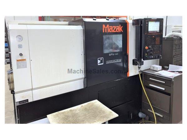 MAZAK QTU-350,10"CHUCK,27.40",27"CC,30-HP,12-STATION,SMOOTH, MAZAK QTU-350,10"CHUCK,27.40",27"CC,30-HP,12-STATION,SMOOTH,