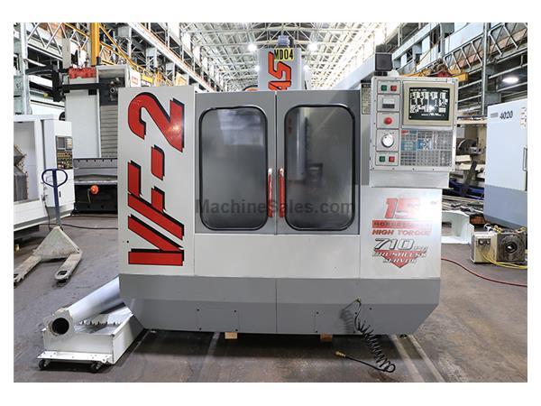 30&quot; X Axis 16&quot; Y Axis Haas VF2 VERTICAL MACHINING CENTER, Haas Control, 20 ATC, CT #40, Rigid Tapping, Auger