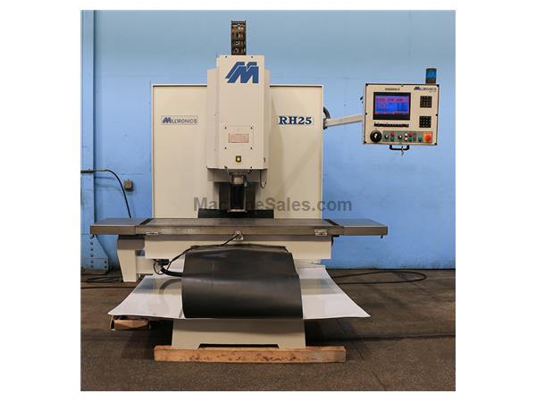 50&quot; X Axis 15HP Spindle Milltronics RH25 CNC Bed Mill CNC VERTICAL MILL, Centurion 6 Control, 8,000 RPM 40 Taper Spindle