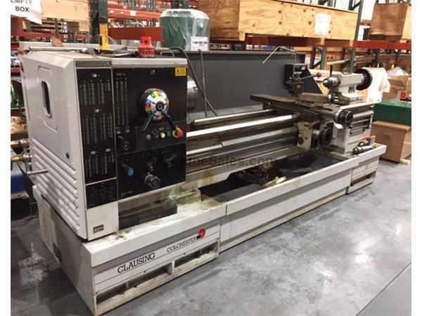 18" Swing 80" Centers Clausing-Colchester 18" Gap Bed ENGINE LATHE, Inch/Me 18" Swing 80" Centers Clausing-Colchester 18" Gap Bed ENGINE LATHE, Inch/Me