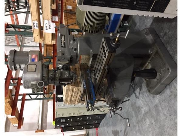 48&quot; Table 2HP Spindle Bridgeport Series 1 VERTICAL MILL, Vari-Speed,Chrome,R-8,New Acu-Rite DRO  Fd