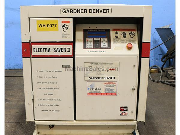 40HP Motor Gardner-Denver Electra-Saver II AIR COMPRESSOR 40HP Motor Gardner-Denver Electra-Saver II AIR COMPRESSOR