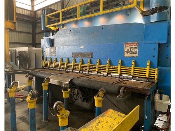 3/4" X 12' CINCINNATI 6SE12 Hydraulic, Flush Floor, 48" FOPBG