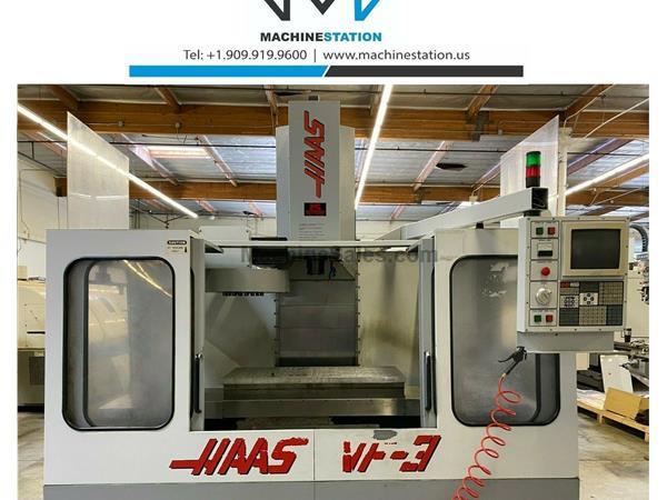 HAAS VF-3 CNC VERTICAL MACHINING CENTER 4TH AXIS HAAS VF-3 CNC VERTICAL MACHINING CENTER 4TH AXIS