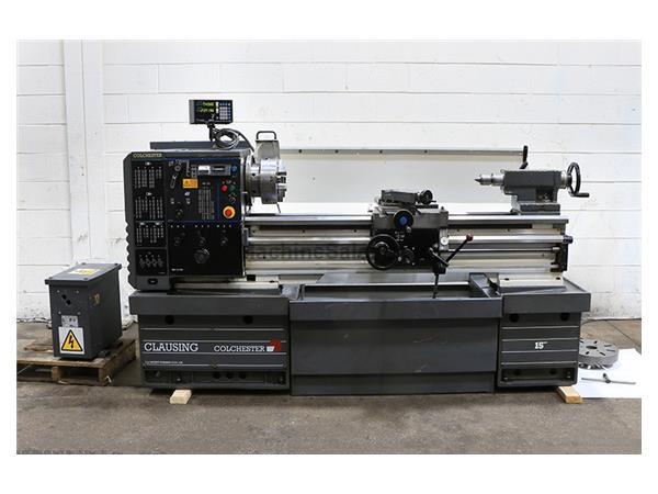 15" Swing 50" Centers Clausing-Colchester Triumph 15 VS ENGINE LATHE, Vari-Speed 15" Swing 50" Centers Clausing-Colchester Triumph 15 VS ENGINE LATHE, Vari-Speed
