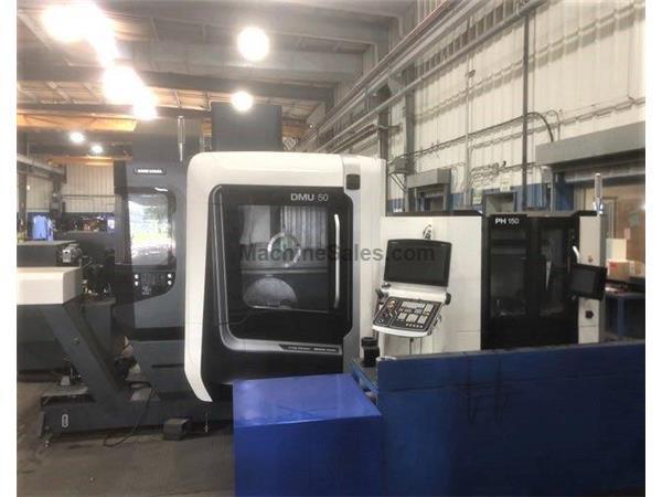 DMG MORI DMU-50 5-AXIS,7-PALLET-POOL,60-ATC,18,000-RPM,HSK, NEW-2018