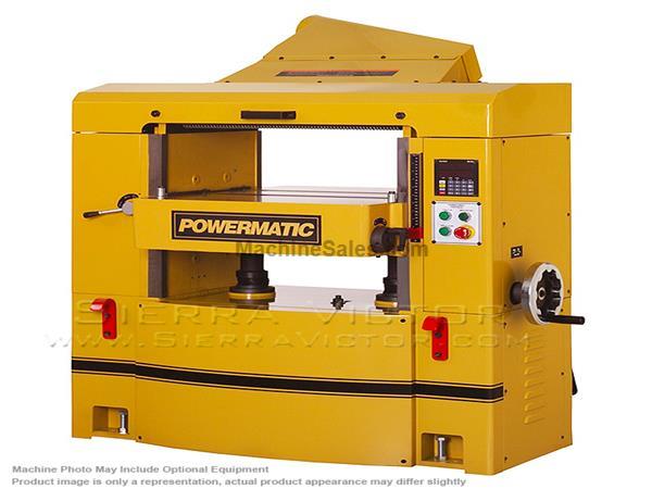 POWERMATIC WP2510 Planer 15HP 3Ph 230/460V Helical Head 1791303 POWERMATIC WP2510 Planer 15HP 3Ph 230/460V Helical Head 1791303