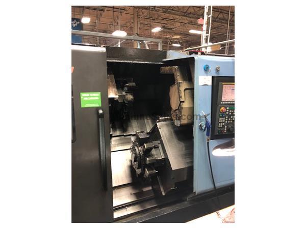 2011 Doosan Puma TT-1800SY Twin Spindle/Turret CNC Lathe W/Live Tool Sub Y 2011 Doosan Puma TT-1800SY Twin Spindle/Turret CNC Lathe W/Live Tool Sub Y