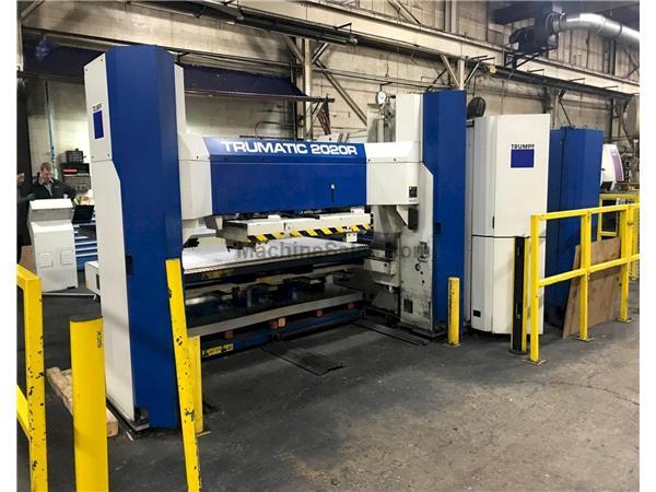 22 Ton, Trumpf # TC2020R , 19 stations, Bosch Type 3 Control, load/unload system, 2005, #1 22 Ton, Trumpf # TC2020R , 19 stations, Bosch Type 3 Control, load/unload system, 2005, #1
