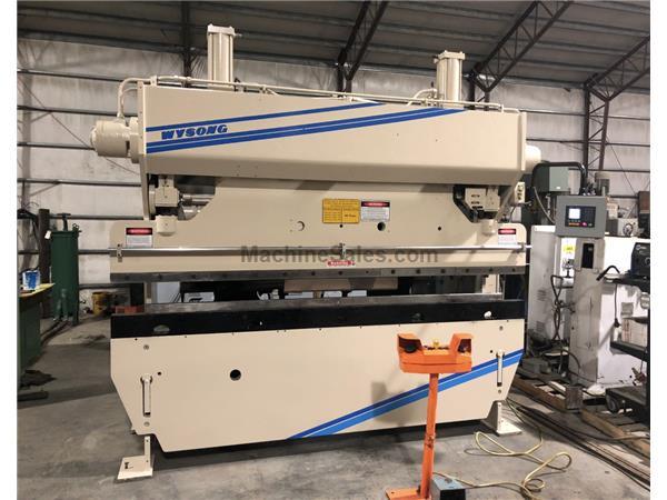 60 ton Wysong Press Brake H-60120, New CNC control 60 ton Wysong Press Brake H-60120, New CNC control