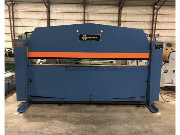 10' x 14 gauge Roto-Die #15 Press Brake 10' x 14 gauge Roto-Die #15 Press Brake