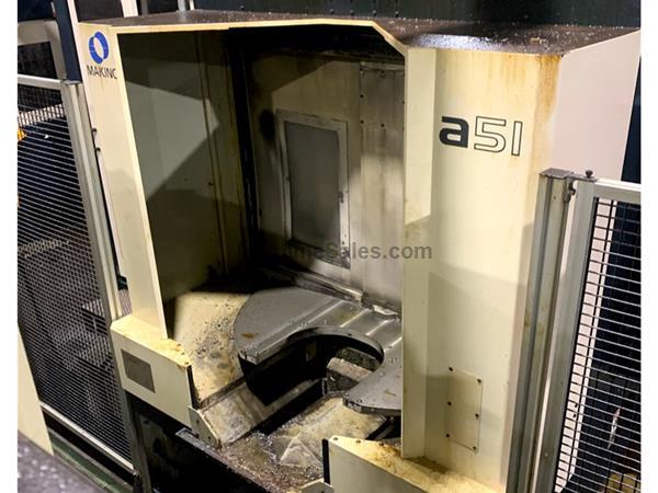 2004 Makino A51 CNC Horizontal Machining Center 2004 Makino A51 CNC Horizontal Machining Center