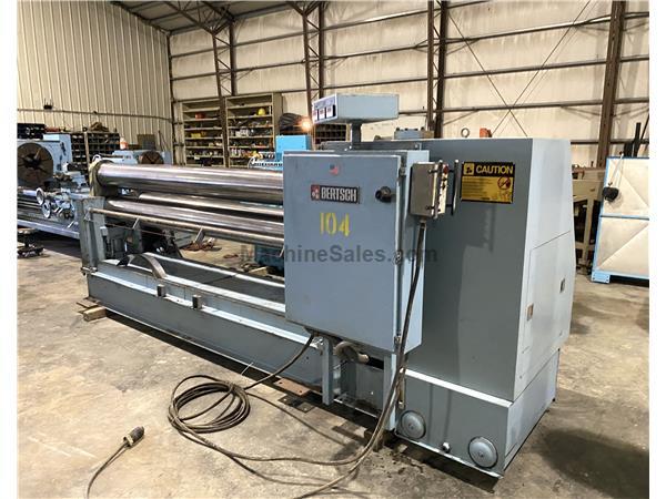 2003 Bertsch 3/8" x 10' Hydraulic Plate Roll, DRO, All Hydraulic, 2003 Bertsch 3/8" x 10' Hydraulic Plate Roll, DRO, All Hydraulic,