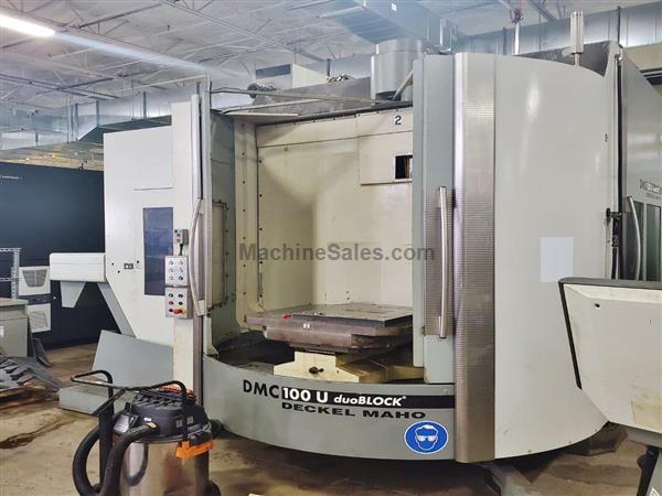 2006 DMG DMC 100U DUOBLOCK - HSK100, 120 ATC, 10,000 RPM 2006 DMG DMC 100U DUOBLOCK - HSK100, 120 ATC, 10,000 RPM
