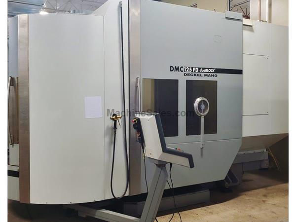 2007 DMG DMC 125FD duoBLOCK - 180 ATC, CHIP CONVEYOR 2007 DMG DMC 125FD duoBLOCK - 180 ATC, CHIP CONVEYOR