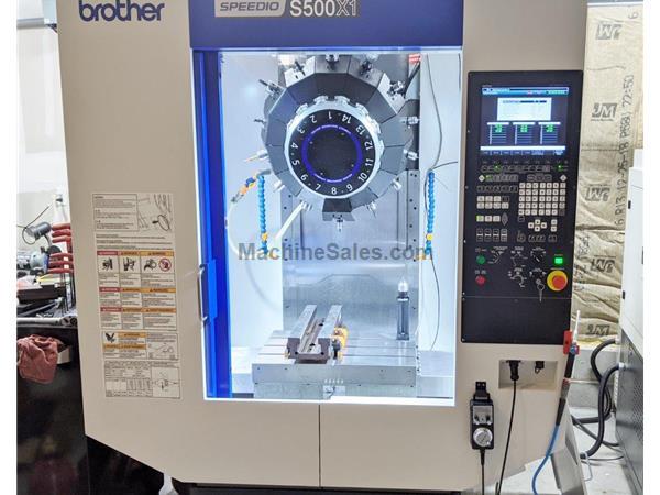 2018 BROTHER SPEEDIO S500X1 - LIKE-NEW, ONLY 60 HOURS 2018 BROTHER SPEEDIO S500X1 - LIKE-NEW, ONLY 60 HOURS