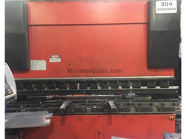 187 Ton, Amada # HFE-1703S , hydraulic, downacting, 10.4' overall, 106" between housi 187 Ton, Amada # HFE-1703S , hydraulic, downacting, 10.4' overall, 106" between housi
