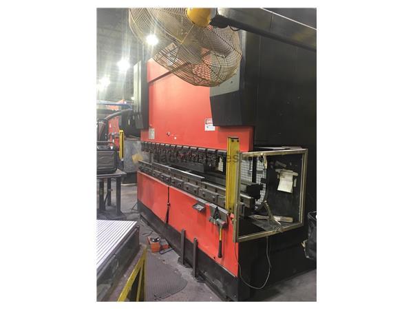 143 Ton, Amada # HFE-1303 , hydraulic, downacting, 10.6' overall, 106" between housin 143 Ton, Amada # HFE-1303 , hydraulic, downacting, 10.6' overall, 106" between housin