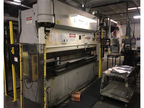 1990 Pacific J135, 10' x 135 Ton, Hurco Autbend 7 1990 Pacific J135, 10' x 135 Ton, Hurco Autbend 7