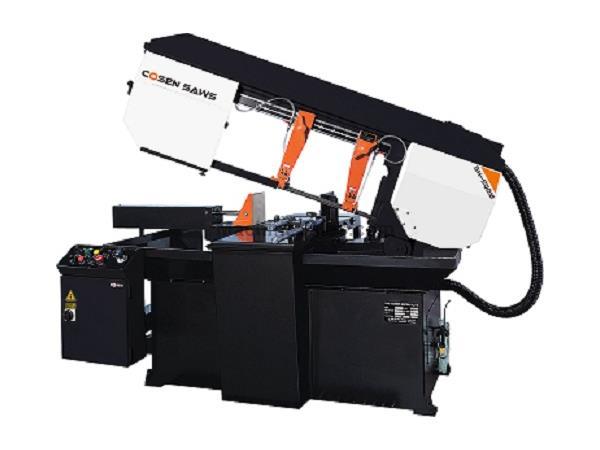 New Cosen SH-500M Semi-Automatic Hydraulic Miter Cutting Bandsaw New Cosen SH-500M Semi-Automatic Hydraulic Miter Cutting Bandsaw