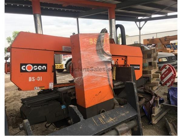 Preowned 20.5″ x 40″ Cosen SH-1000DM Semi-Automatic Band Saw Preowned 20.5″ x 40″ Cosen SH-1000DM Semi-Automatic Band Saw