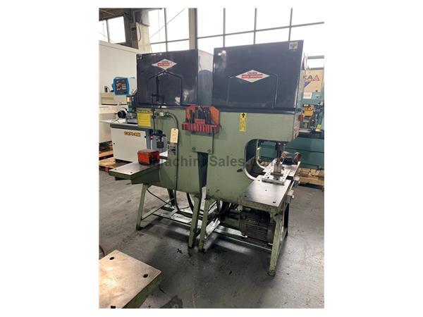 70 Ton, Metal Muncher # DP70 , double end hydraulic punch, 2000, #10698 70 Ton, Metal Muncher # DP70 , double end hydraulic punch, 2000, #10698