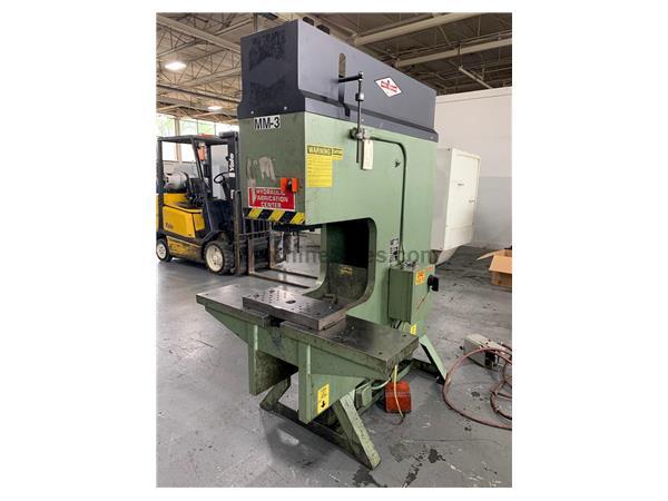 70 Ton, Metal Muncher # GB70-18 , single end punch, 18" throat, 9" stroke, 18&qu 70 Ton, Metal Muncher # GB70-18 , single end punch, 18" throat, 9" stroke, 18&qu