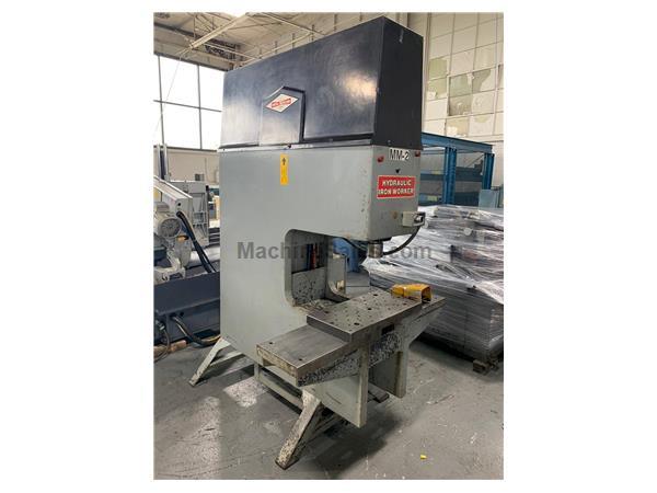 49 Ton, Metal Muncher # GB50-18 , single end punch, 9" stroke, 18" throat, 7.5 H 49 Ton, Metal Muncher # GB50-18 , single end punch, 9" stroke, 18" throat, 7.5 H