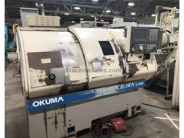 Okuma Crown L1060 Model 762E 2-Axis CNC Turning Machine Okuma Crown L1060 Model 762E 2-Axis CNC Turning Machine