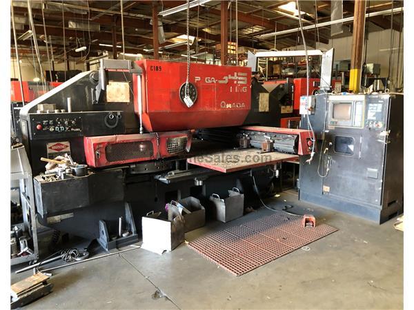 33 Ton Amada Pega 345 CNC Turret Punch, Stock 1133