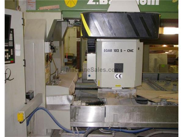 Z.Bavelloni Edgar # 102-S0 , CNC horiz grinding machine, X-3300mm, Y-1550mm, Z-200mm,1996, Z.Bavelloni Edgar # 102-S0 , CNC horiz grinding machine, X-3300mm, Y-1550mm, Z-200mm,1996,