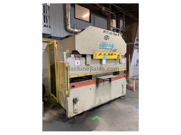 Piranha 65 Ton Hydraulic Press Brake