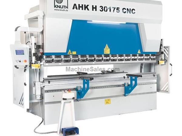 KNUTH MODEL "AHK H 30175 CNC" HYDRAULIC PRESS BRAKE