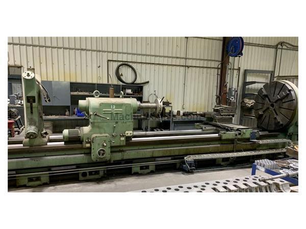 50&quot; X 210&quot; VDF WOHLENBERG HEAVY DUTY ROLL LATHE