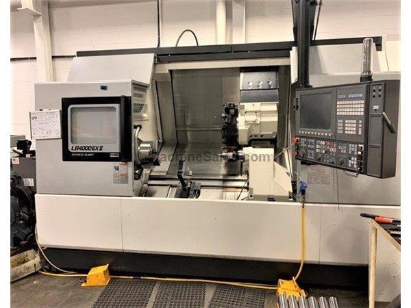 OKUMA LB4000EXII-MY/1500,12"CHK,60"CC,3.1"BAR,40-HP,LIVE-MIL