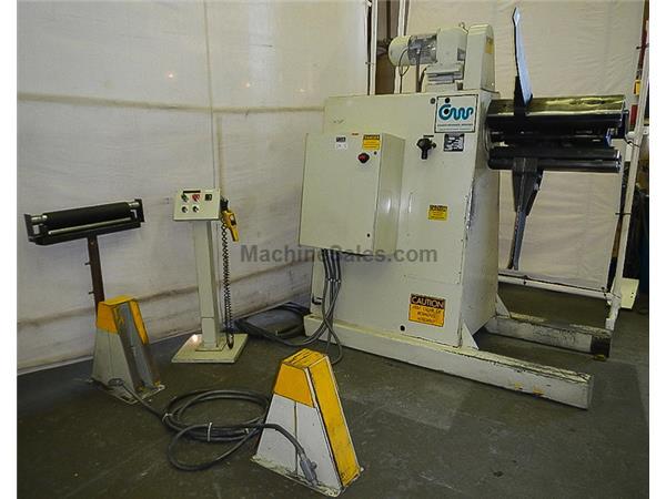 10000Lb Cap. 24" Width Cooper-Weymouth 4.5RM-24 UNCOILER, Motorized 10000Lb Cap. 24" Width Cooper-Weymouth 4.5RM-24 UNCOILER, Motorized