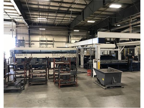 2013 Trumpf Trulaser 3040, 6x12, 6000 Watt C02 Laser 2013 Trumpf Trulaser 3040, 6x12, 6000 Watt C02 Laser