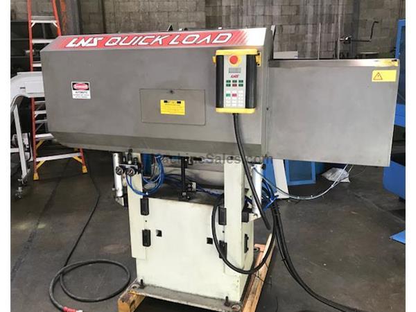 LNS QUICK LOAD AUTOMATIC BAR FEEDER, Model QL-60, 3" Capacity, 60& LNS QUICK LOAD AUTOMATIC BAR FEEDER, Model QL-60, 3" Capacity, 60&