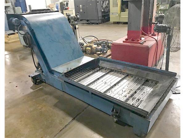 MAYFRAN CHIP-TOTE REAR DISCHARGE CHIP CONVEYOR, Model 160L6ST, 143" OA MAYFRAN CHIP-TOTE REAR DISCHARGE CHIP CONVEYOR, Model 160L6ST, 143" OA